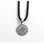 Кулон оберіг Зірка лади Богородиці у сонячному колі Maxi Silver 9588 2 см Сріблястий (89588)