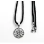 Кулон оберіг Зірка лади Богородиці у сонячному колі Maxi Silver 9588 2 см Сріблястий (89588)