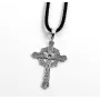 Кулон Амулет кельтський хрест Maxi Silver 9587 4.5 см Сріблястий (89587)