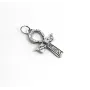 Кулон єгипетський оберіг хрест Анкх Maxi Silver 9586 3.4x2.2 см Сріблястий (89586)