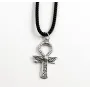 Кулон єгипетський оберіг хрест Анкх Maxi Silver 9586 3.4x2.2 см Сріблястий (89586)