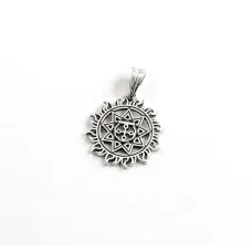 Кулон оберіг Чертог Змії Maxi Silver 9585 2.4 см Сріблястий (89585)