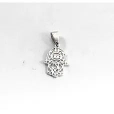 Кулон оберіг Рука Хамса Maxi Silver 9581 2 см Сріблястий (89581)