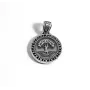 Кулон оберіг дерево життя та одолень трава Maxi Silver 9579 2.5 см Сріблястий (89579)