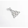 Підвіска оберіг Триглав Maxi Silver 3842 2.3 см Сріблястий (83842)