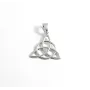 Підвіска оберіг Триглав Maxi Silver 3842 2.3 см Сріблястий (83842)