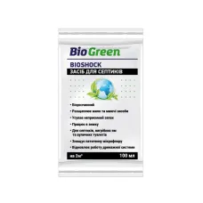 Засіб для очищення септиків і вигрібних ям BIO Green BioShock 100 мл (2573064041) Засіб для очищення септиків і вигрібних ям BIO Green BioShock 100 мл (2573064041)