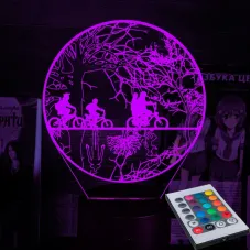 Світильник-нічник Bioworld Stranger Things USB Різнокольоровий (28127)