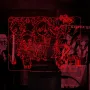 Світильник-нічник Bioworld Demon Slayer Kamado Nezuko Tanjirou Agatsuma Zenitsu USB Різнокольоровий (28084)