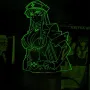 Светильник-ночник Bioworld Еsdeath Akame Ga Kill USB Разноцветный (28076)