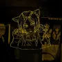 Світильник-нічник Bioworld Haikyuu Kenma Kozume Cat USB Різнокольоровий (28075)