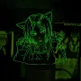 Світильник-нічник Bioworld Haikyuu Kenma Kozume Cat USB Різнокольоровий (28075)