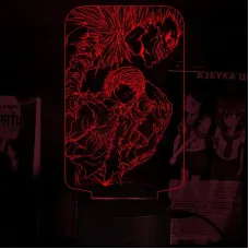 Світильник-нічник Bioworld Death Note USB Різнокольоровий (28072)