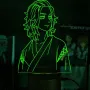 Светильник-ночник Bioworld Манджиро Сано Токийские Мстители Tokyo Revengers USB Разноцветный (28051)