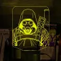 Світильник-нічник Bioworld Stalker 2 USB Різнокольоровий (28033)