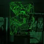 Светильник-ночник Bioworld Bleach USB Разноцветный (28031)
