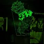 Светильник-ночник Bioworld Нацу Драгнил USB Разноцветный (28027)
