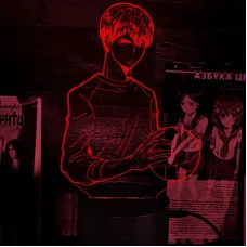 Світильник-нічник Bioworld Haikyu Волейбол Тобіо Кагеяма USB Різнокольоровий (28024)
