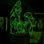 Светильник-ночник Bioworld До встречи мой король USB Разноцветный (28023)