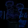 Светильник-ночник Bioworld Годжо Сатору и Итадори Юджи Jujutsu Kaisen USB Разноцветный (28019)