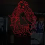 Світильник-нічник Bioworld Cute Kamado Nezuko Demon Slayer USB Різнокольоровий (28005)