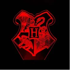 Світильник-нічник Bioworld Harry Potter Hogwarts USB Різнокольоровий (28002)