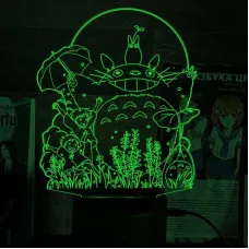 Світильник-нічник Bioworld Tonari no Totoro USB Різнокольоровий (28001)