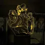 Світильник-нічник Bioworld JoJo Jotaro Kujo Stardust Crusaders USB Різнокольоровий (27997)