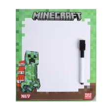 Дошка магнітна для маркерів YES Minecraft 23x26 см Різнокольоровий (708504)