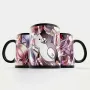 Кружка Orca Аниме Данганронпа Школа отчаяния Монокума 330 мл Черный (0155)
