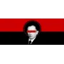 Кухоль Orca Україна Степан Бандера 330 мл Чорний (0327)