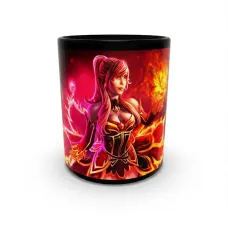 Кухоль Orca Гра Dota 2 Lina 330 мл Чорний (0360) Кухоль Orca Гра Dota 2 Lina 330 мл Чорний (0360)