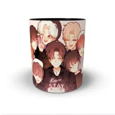 Кухоль Orca K-pop Stray Kids 330 мл Чорний (0776) Кухоль Orca K-pop Stray Kids 330 мл Чорний (0776)