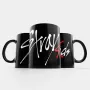 Кухоль Orca K-pop Stray Kids 330 мл Чорний (0778)