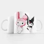 Кухоль Orca Kuromi Onegai My Melody 330 мл Білий (0784)