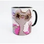 Кухоль Orca Кіт Пушин 330 мл Чорний (0830)
