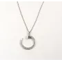 Кольє Цвях Cartier Maxi Silver 9613 SE 40-45 см Сріблястий (8961380)