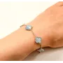 Браслет Maxi Silver 9610 SE Van Cleef 16-19 см Сріблястий (8961080)