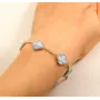 Браслет Maxi Silver 9610 SE Van Cleef 16-19 см Сріблястий (8961080)