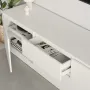 Тумба под телевизор Mebel Star Нео 150х43х53 см Аляска белый (MBS-1250) (1000792)
