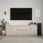 Тумба под телевизор Mebel Star Нео 150х43х53 см Аляска серый (MBS-1255) (1000789)