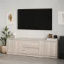 Тумба под телевизор Mebel Star Нео 150х43х53 см Аляска серый (MBS-1255) (1000789)