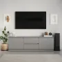 Тумба під телевізор Mebel Star Нео 150х43х53 см Сіра мишка (MBS-1256) (1000800)