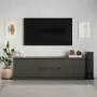 Тумба під телевізор Mebel Star Нео 150х43х53 см Антрацит (MBS-1258) (1000790)