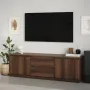 Тумба под телевизор Mebel Star Нео 150х43х53 см Дуб янтарный (MBS-1259) (1000796)