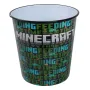 Кошик для смiття YES Minecraft.Feeding time 5.5 л Зелений (708501)