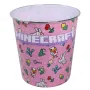 Кошик для смiття YES Minecraft.Spring 5.5 л Рожевий (708502)