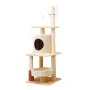 Когтеточка лежак для кота Taotaopets Y0006 40x40x118 см Бежевый (14010-94007)