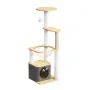 Кігтеточка ігровий центр для кота Taotaopets Y0044-А 40x40x130 см Різнобарвний (14016-94008)