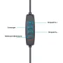 Настольная LED лампа Lesko M006-1 USB 24 Вт Черный (14022-94111)